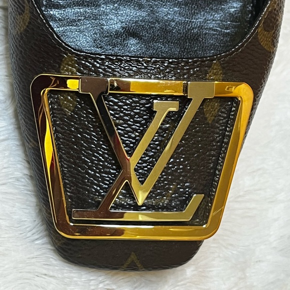 Louis Vuitton Madeleine Sling back Pump. Size 38 - Picture 8 of 10